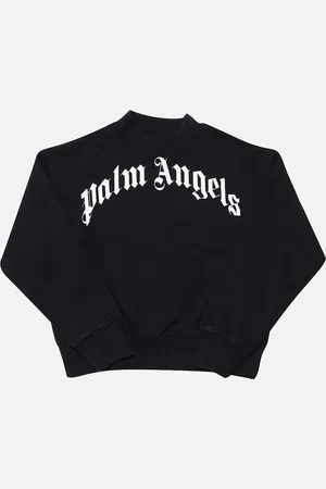 Palm Angels Juniors Classic Over Logo Crewneck Sweatshirt - - Size: 4