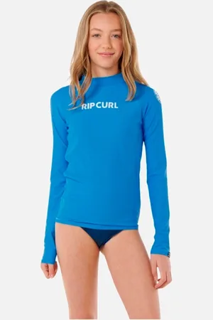 Rip Curl Rip Curl Kids Classic Surf UPF 50 Long sleeve Rash Vest - - Size: 8 years
