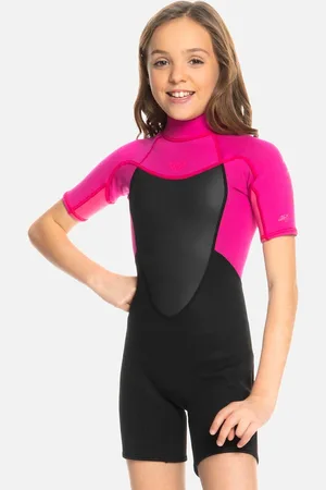 Roxy Kids 2/2mm Prologue Back Zip Full Length Wetsuit - - Size: 2 years