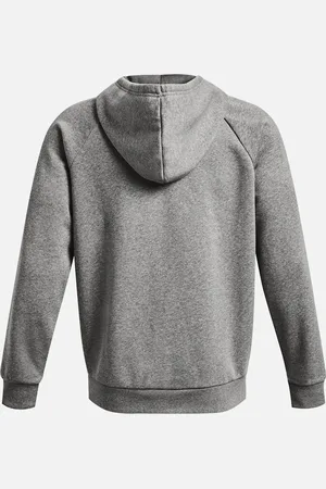 Under Armour Unisex Adult Rival Fleece Full Zip Hoodie - - Size: 38/Regular/12