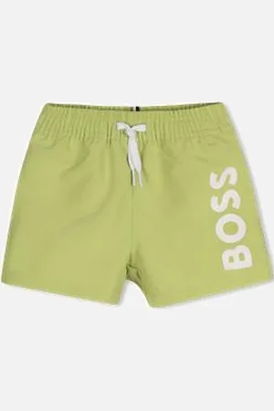 HUGO BOSS BOSS BABY/TODDLER LIME SWIM SHORTS J52069
