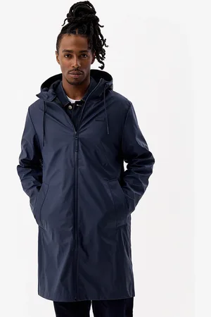 Hunter Unisex Andrea PU Rain Coat Night Sky - - Size: Regular/10/36