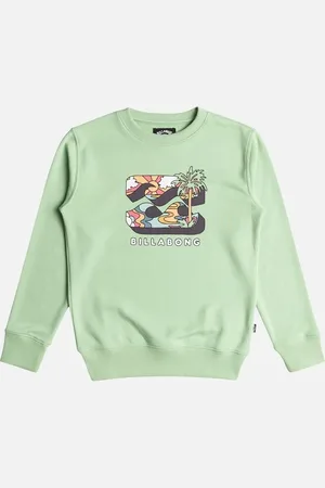 Billabong Kids Foundation Crew Neck Sweatshirt - - Size: 8 yrs