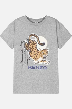 Kenzo Kids Tiger Print T-shirt - - Size: 4