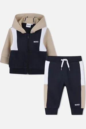 HUGO BOSS BOSS BABY/TODDLER NAVY TRACKSUIT J52129