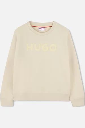 HUGO BOSS Boys Stone Logo Sweatshirt - - Size: 4 years
