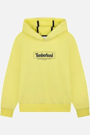 Timberland Kids Logo Print Fleece Hoodie - Size: 4 years