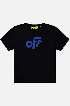 OFF-WHITE Juniors Rounded T-Shirt - - Size: 4