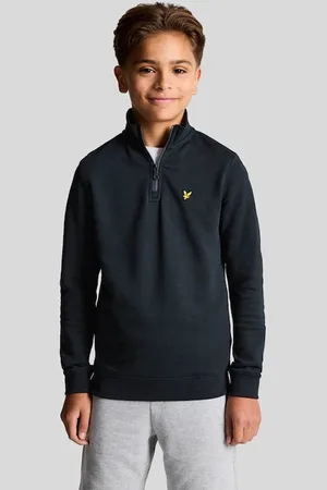 Lyle & Scott Kids 1/4 Zip Sweatshirt - - Size: 15/16 y
