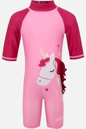 Regatta Childrens/Kids Luna Unicorn One Piece Swimsuit - - Size: 7 years/8 years
