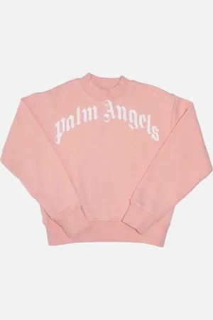 Palm Angels Juniors Classic Over Logo Crewneck Sweatshirt - - Size: 4