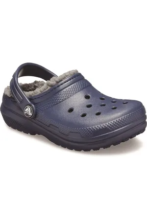 Crocs Toddlers Classic Lined Slippers - - Size: 4/4 years