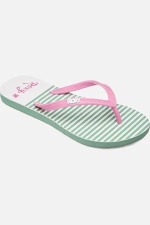 Roxy Kids Viva Stamp II Flip Flops - - Size: 12K