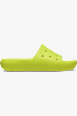 Crocs 209422-76M CLASSIC SLIDE Kids Sliders Acidity - - Size: UK 4 older kids