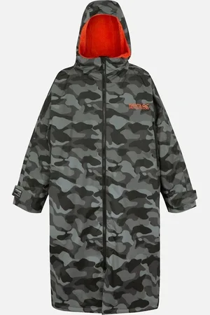 Regatta Unisex Adult Camo Changing Robe - - Size: 14/16/40/42
