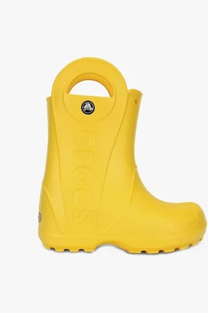 Crocs 12803-730 HANDLE IT RAIN BOOT Kids Wellies - Size: UK 10 small kids