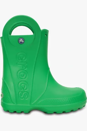 Crocs 12803-3E8 HANDLE IT RAIN BOOT Kids Wellies - Size: UK 3 older kids