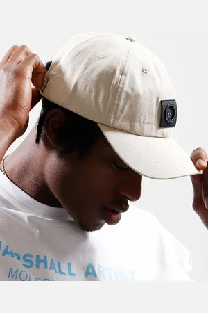 Marshall Artist Siren Washed Cotton Cap - Stone