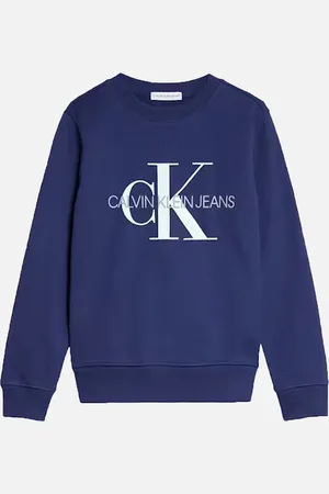 Calvin Klein Kids Terry Logo Sweatshirt - Size: 4 years