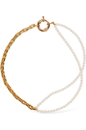 Timeless Pearly Bicolor Pearl Collar Necklace