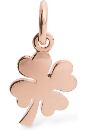 Dodo 9kt Rose Gold Four-leaf Clover Charm