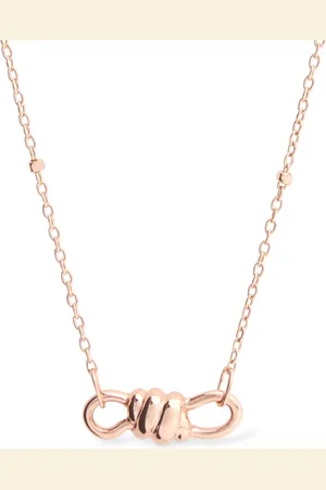 Dodo 9kt Rose Gold Nodo Necklace