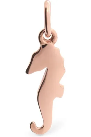 Dodo 9kt Rose Gold Seahorse Charm
