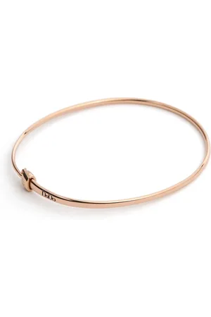 Dodo 9kt Rose Gold Essential Bangle Bracelet