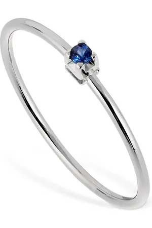 VANZI 18kt White Gold & Sapphire Ring