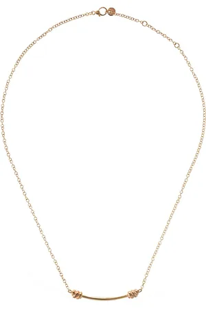Dodo 9kt Nodo Rose Gold Long Necklace
