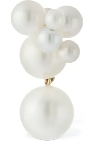 SOPHIE BILLE BRAHE Bisou Perle 14kt & Pearl Mono Earring