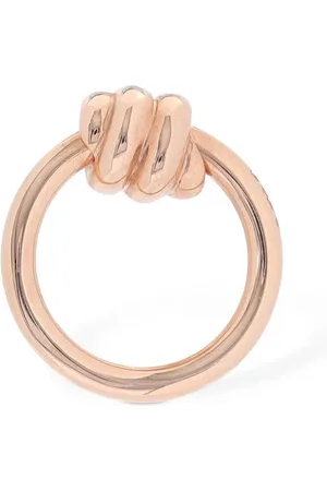 Dodo 9kt Rose Gold Nodo Mono Earring