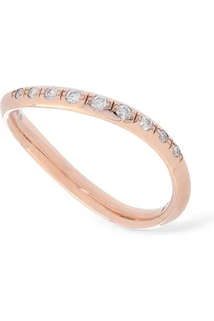 Dodo 9kt Rose Gold & Diamond Essential Ring