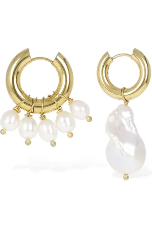 Timeless Pearly Mismatched Pearl Earrings