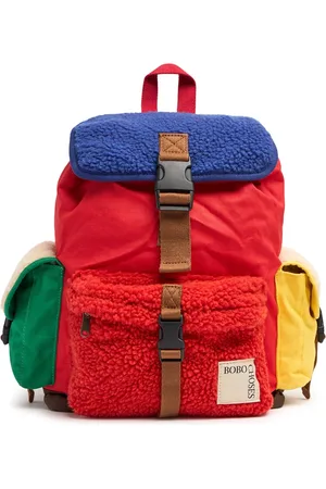 Bobo Choses Color Block Organic Cotton Backpack