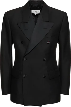 Maison Margiela Wool Double Breasted Blazer
