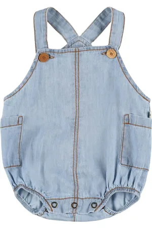 1+ IN THE FAMILY Cotton Chambray Overalls
