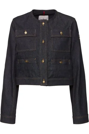 Moncler Tencin Cotton Blend Denim Jacket