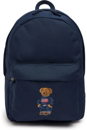 Ralph Lauren Cotton Canvas Backpack W/logo