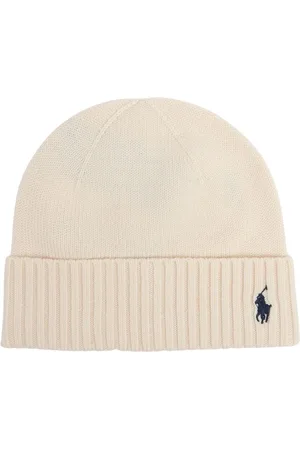 Ralph Lauren Wool Knit Beanie W/logo