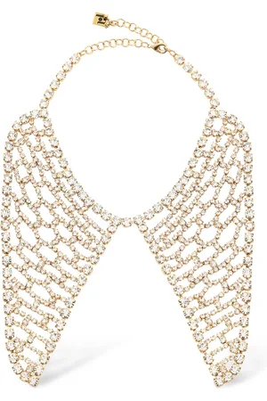 ROSANTICA Tricot Crystal Statement Collar