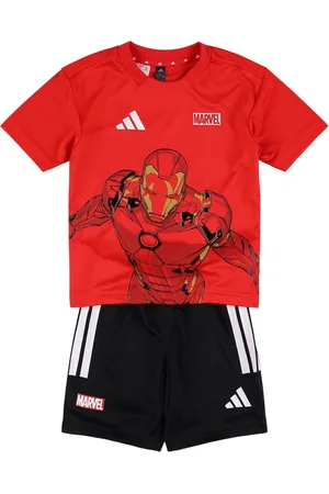 adidas Printed Recycled Poly T-shirt & Shorts