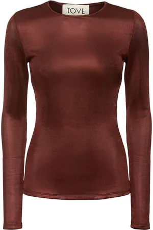 TOVE Mayra Stretch Viscose Top