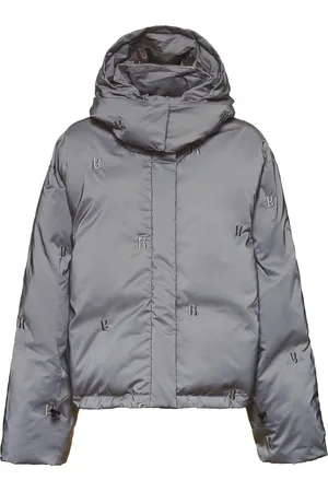 ROTATE Padded Quilt Puffer Logo Jacket
