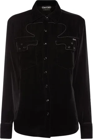 Tom Ford Relaxed Fit Velvet Shirt