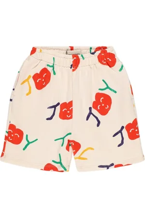 Bobo Choses Printed Cotton Blend Sweat Shorts