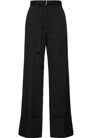 Lanvin Wool Wide Leg Pants