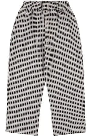 Maison Mangostan Printed Poly Blend Pants