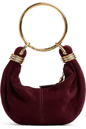 Chloé Bracelet Suede Top Handle Bag