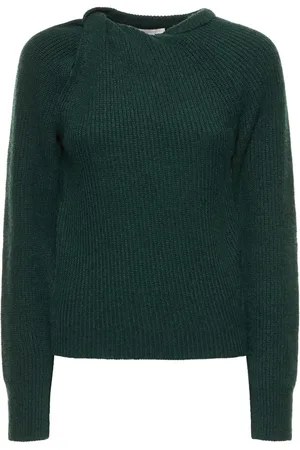 Stella McCartney Cashmere Rib Knit Twisted Sweater
